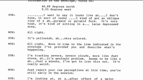 Remote Viewing and Weather Control (CIA Stargate)