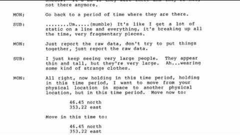 Remote Viewing and Weather Control (CIA Stargate)