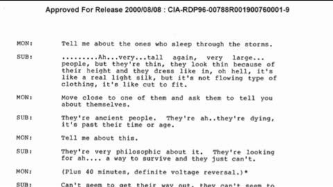 Remote Viewing and Weather Control (CIA Stargate)