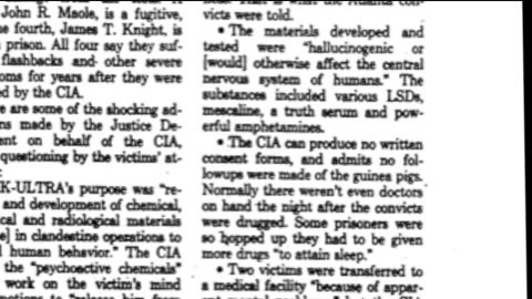 Remote Viewing and Weather Control (CIA Stargate)