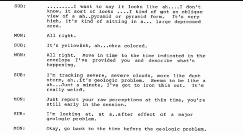 Remote Viewing and Weather Control (CIA Stargate)