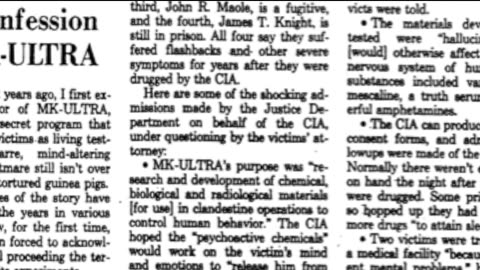 Remote Viewing and Weather Control (CIA Stargate)