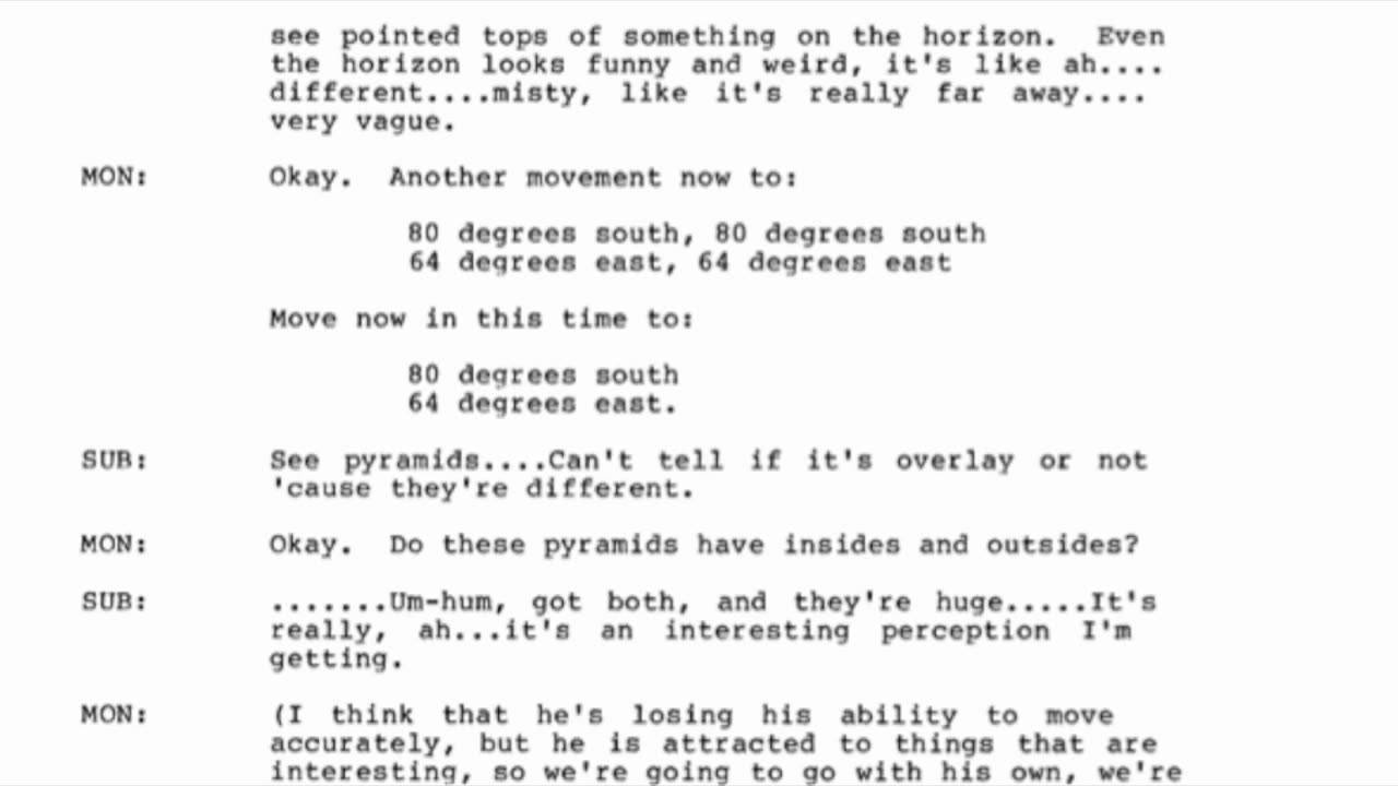 Remote Viewing and Weather Control (CIA Stargate)