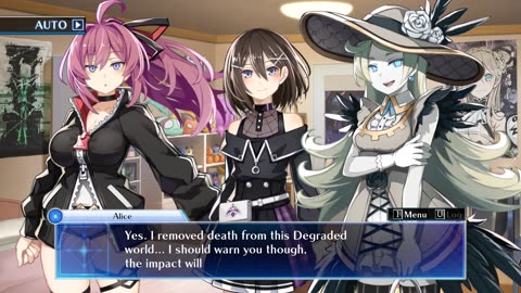 shina died in front of you death end Death end re;Quest: Code Z