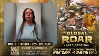 Saints from Lithuania, Eritrea and beyond are flying in for the Global Roar.