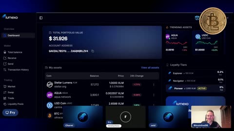 #BitcoinLive EP19 "Lumexo on Rio and bringing a non-custodial wallet & #DEX to #Stellar" w/ @DeFiFry @charmi_xlm @x_osid