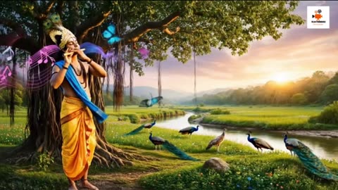 Krishna Flute || Deep Relaxing Music , Sleep Music , Meditation Music, Study, Calming Music
