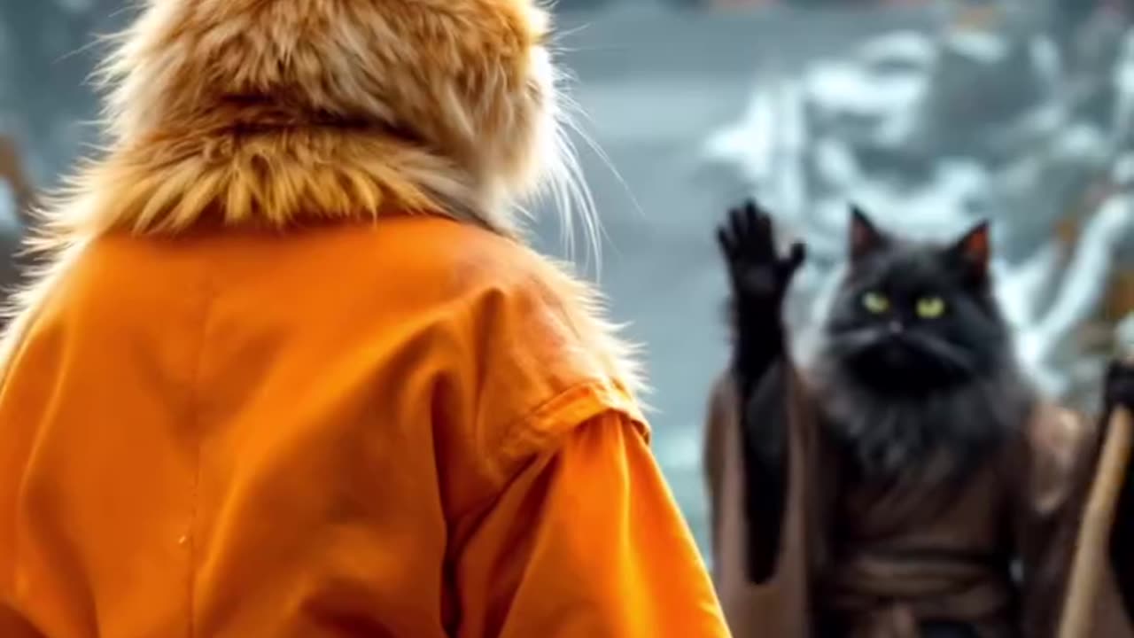 cat with powers