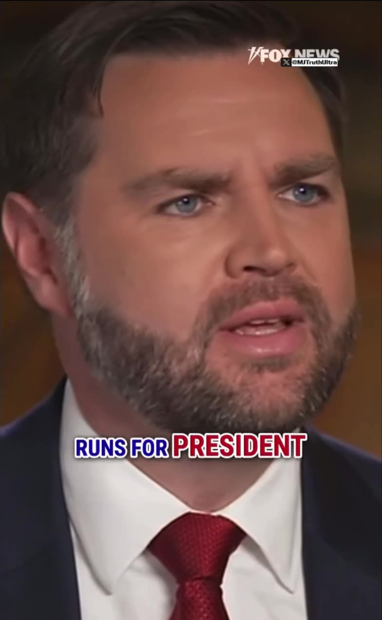 JD Vance on Marco Rubio being a potential “rival” for 2028