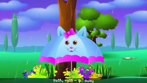 Amazing: Rain, Rain, Go Away Nursery Rhyme With Lyrics - Cartoon Animation Rhyme