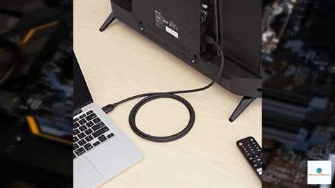 Amazon Basics HDMI Cable, 6 Feet, HDMI 2.1 to HDMI Cable (48Gbps), 8K@60Hz 4K@120Hz Certif