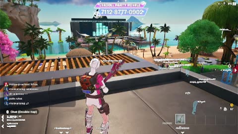 Superman in fortnite and allot of blitzing around and party stuff maybe