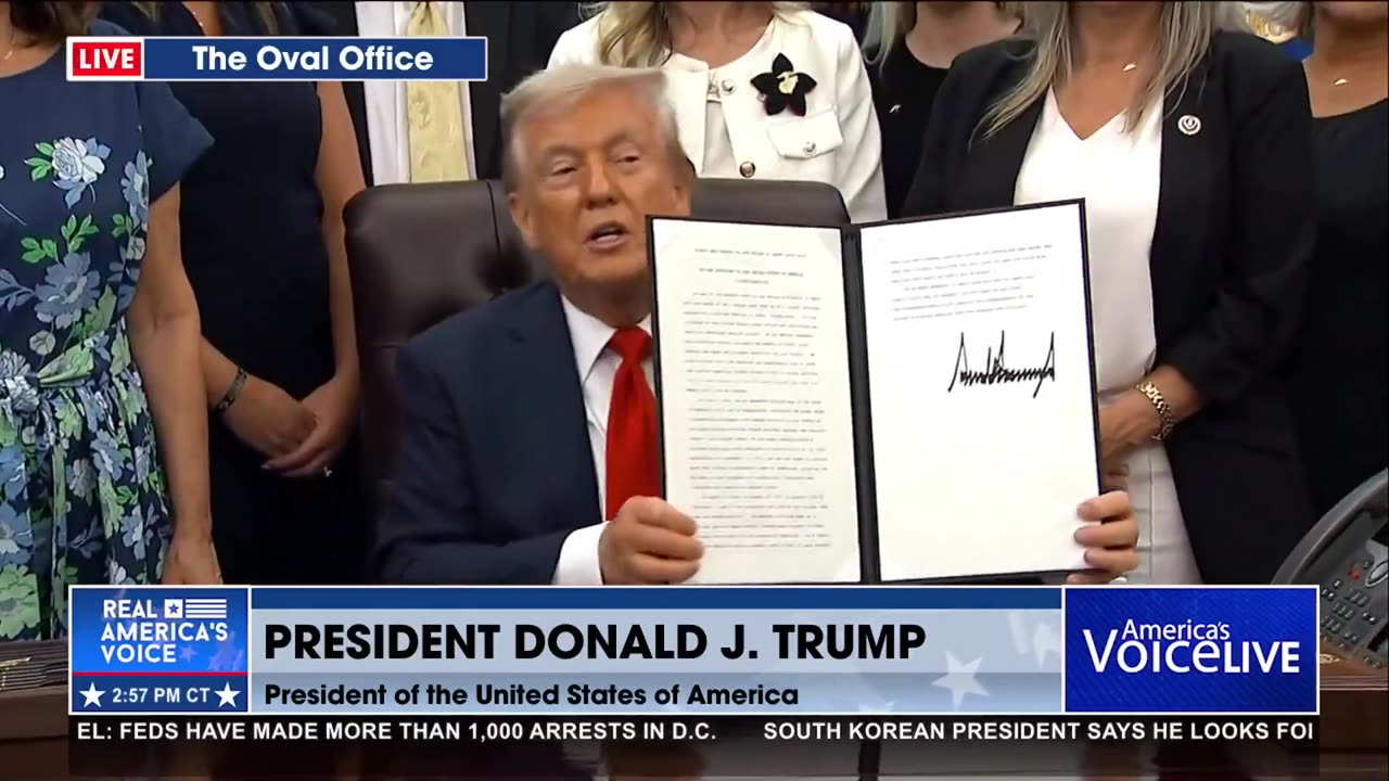 POTUS MARKS AUG 26, 2025 COMMEMORATION DAY OF THE ATTACK AT ABBEY GATE
