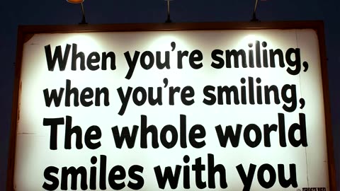 When You're Smiling Cover