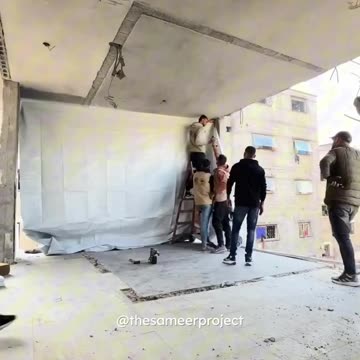 Yalla Na’merha (let’s build it) campaign continues