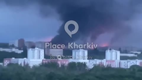 💥🌫️ Ukraine Russia War | Explosive Fires and Smoke Over Kharkiv | RCF