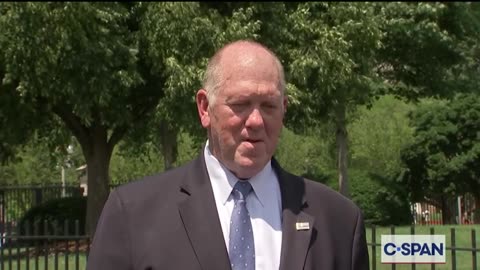 Tom Homan Briefs Reporters