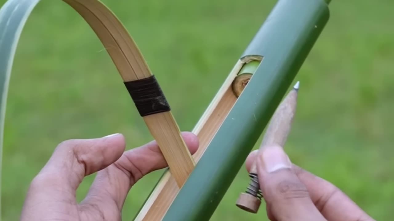 DIY Handmade Bamboo Tool #BambooCraft #DIYCrafts #EcoFriendlyProjects