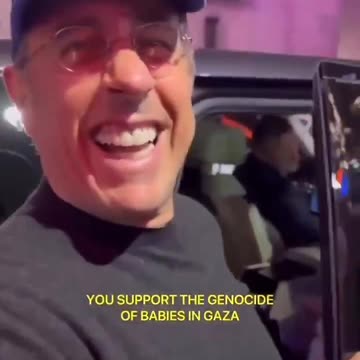 Jerry Seinfeld Laughs In Face Of Anti-Israel Heckler After Knicks Game.