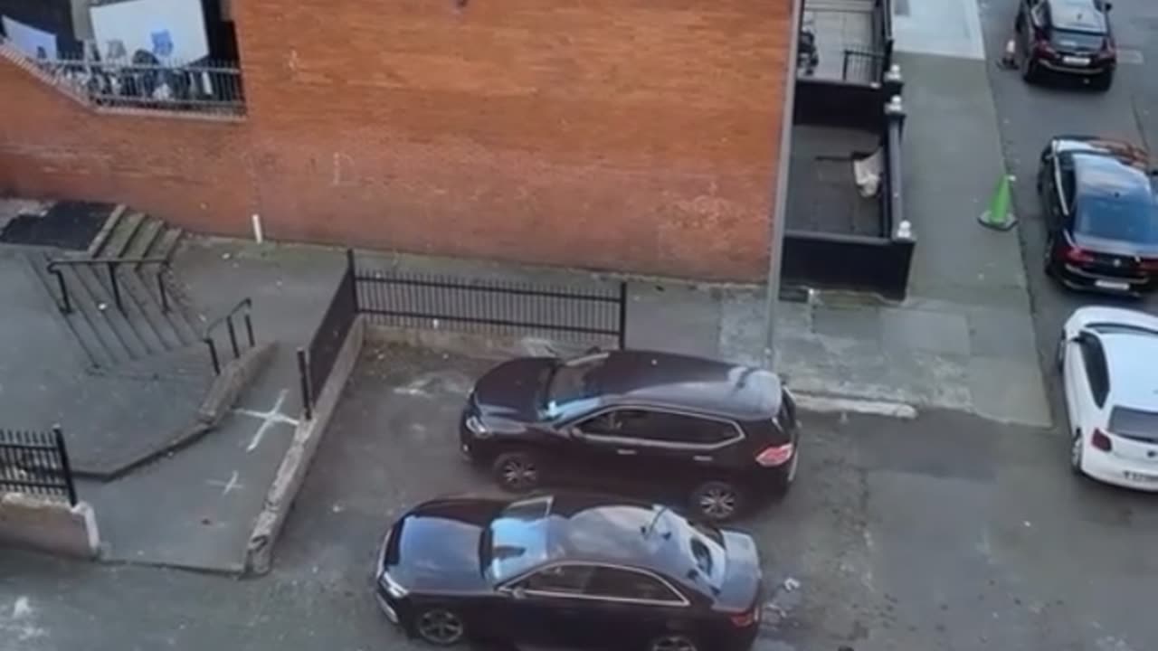 You can't park there! It's not allowed!