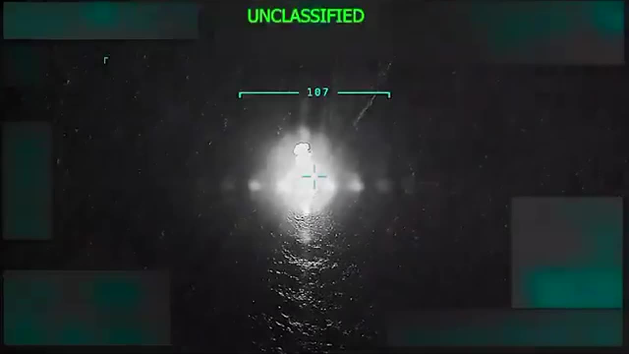Video shows the elimination by the US forces of a narcoboat connected to Maduro