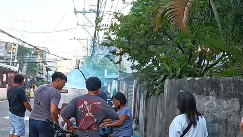 Floraville Street corner Fortune Street in Taguig City in the Philippines