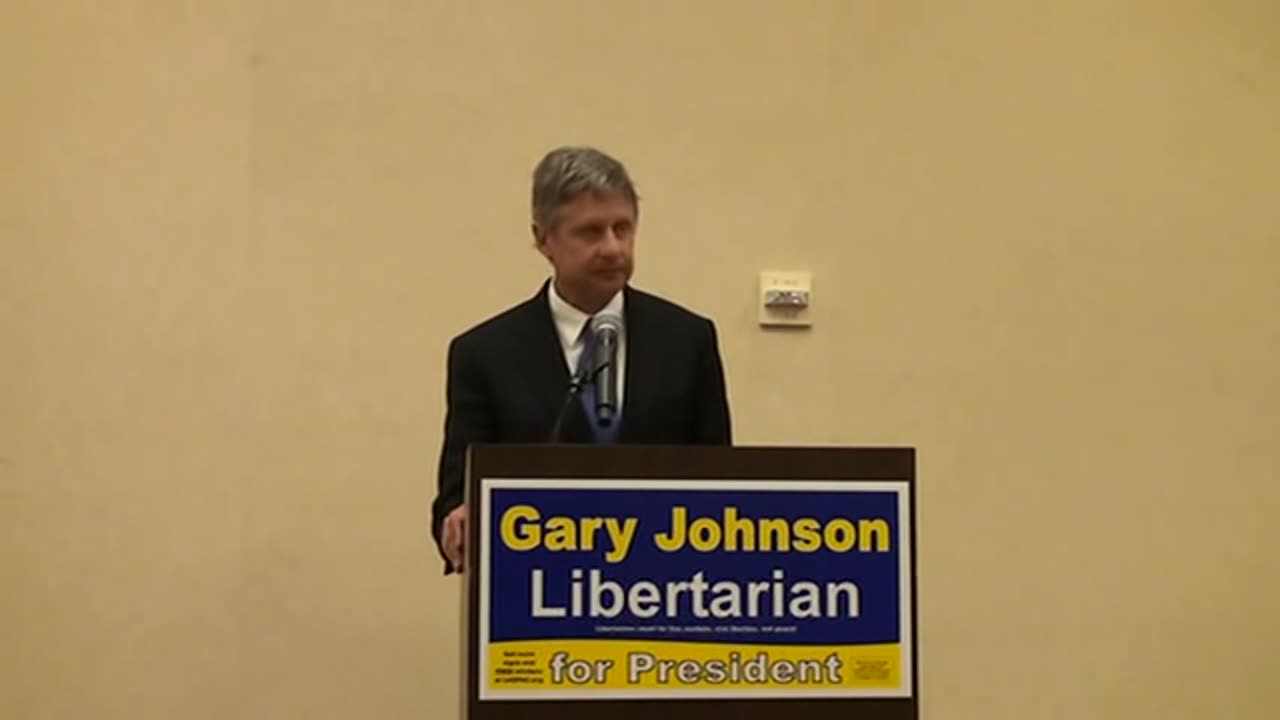 Gary Johnson, Libertarian nominee for president, 2012 06 10