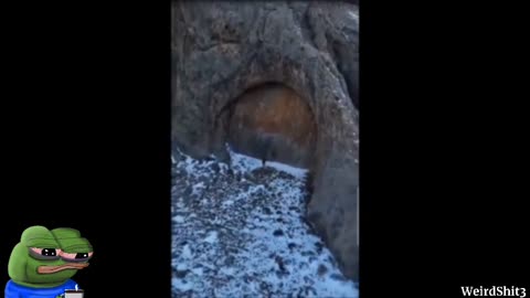 Why would that entrance in the mountain need to be sealed in China?