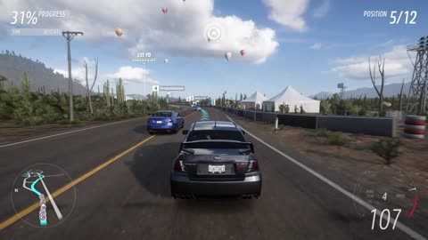 Forza Horizon 5 - Rocosa Sprint in a Subaru WRX STI!
