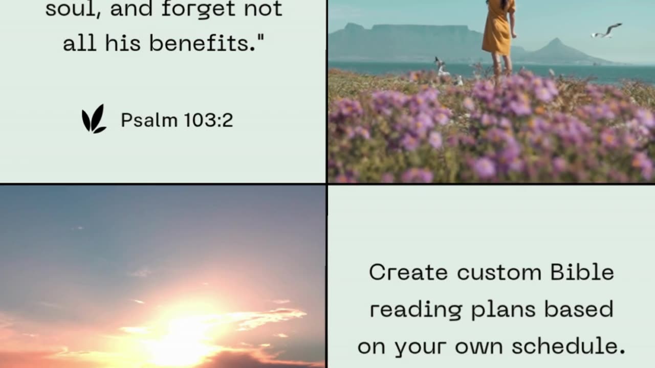 Forget not all His benefits