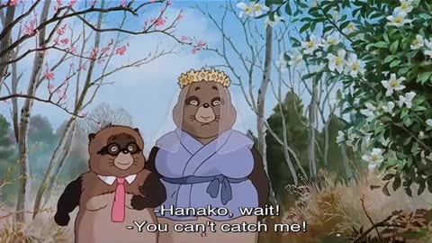 ENG SUB] Pom Poko CANTONESE DUB 《百变狸猫》 1994