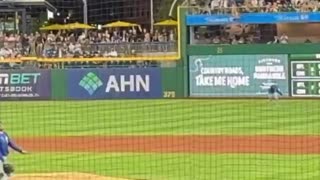 Hombre cayó desde el muro Clemente en PNC Park