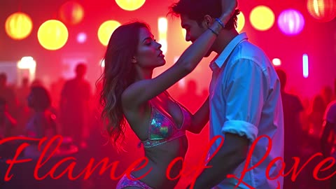 Electronic Music. Song Flame of Love.