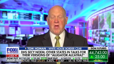 Tom Homan Isn't Wasting Any Time Now That the Big Beautiful Bill Passed