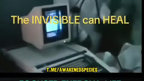 Dr. Pang Ming, a Qigong grandmaster, uses energy to heal a tumor in real time