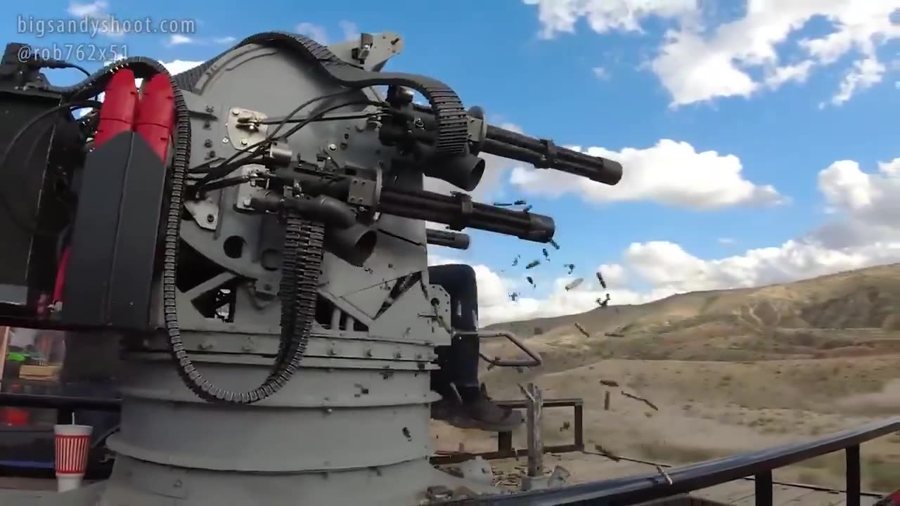 The Quad M134 Minigun