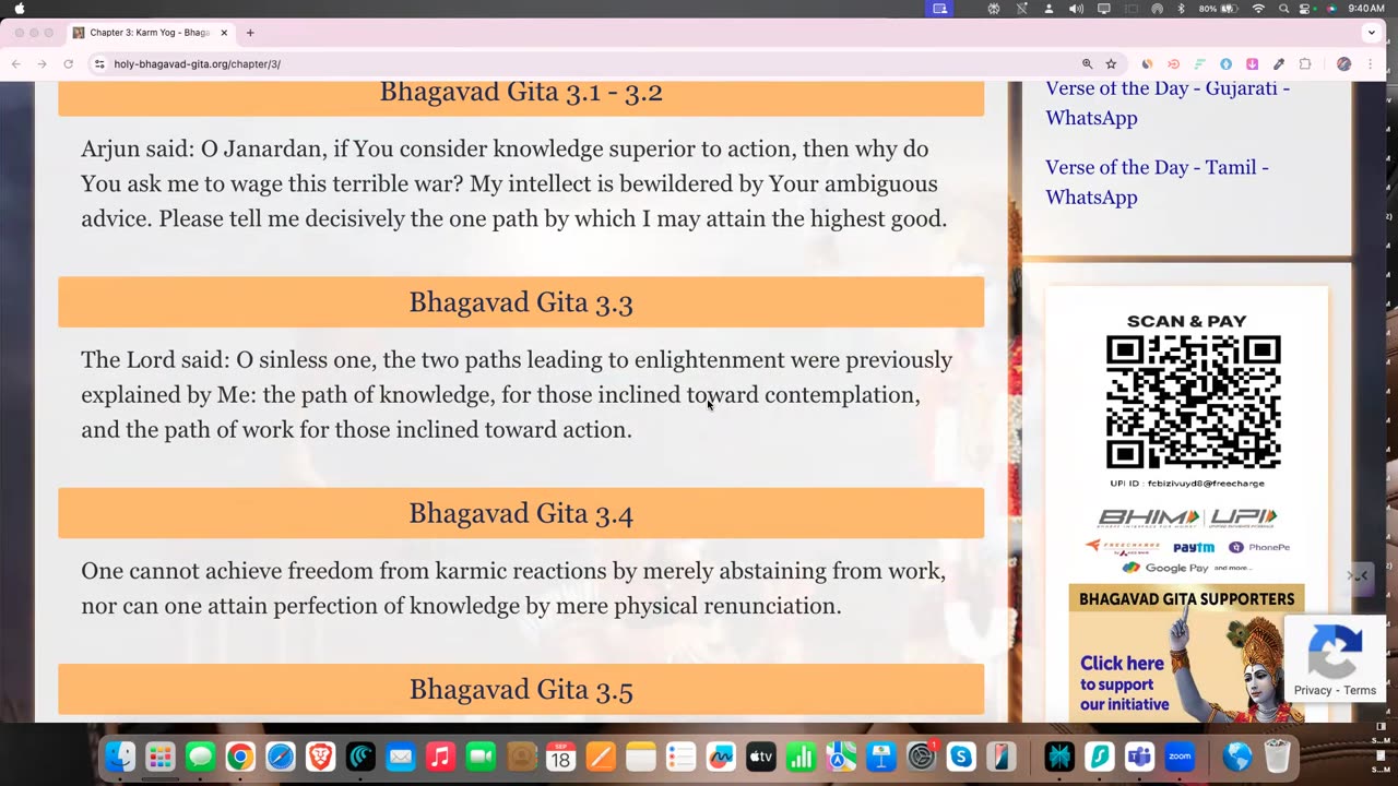 The Most Powerful Chapters of the Gita | Read Chapter 2 & 3 With Me