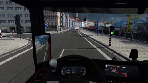 Euro Truck Simulator 2-113, Rotterdam Netherlands to Zaragoza Spain, 1545 Km, MAN TGX, 60fps