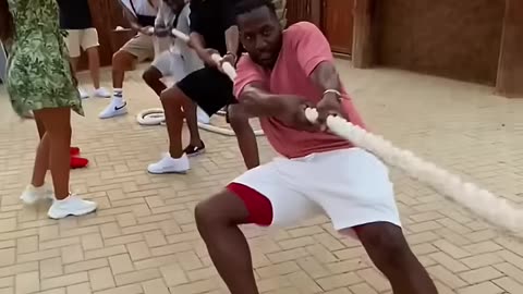 Liger Tug of War! Who won?! #shorts