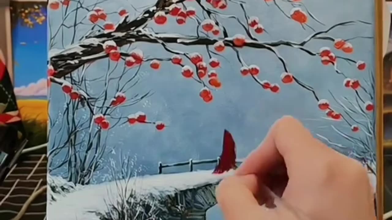 Watch and learn to paint