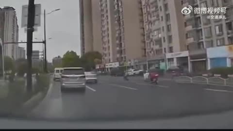 Loose manhole cover on the road