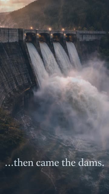 Then came the dams