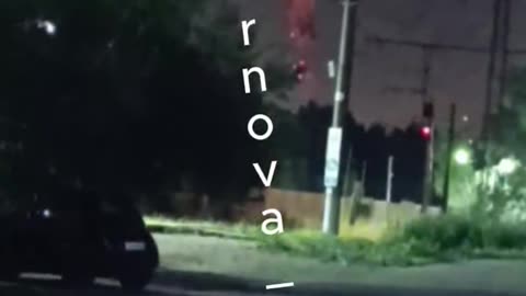 🦅💥 Massive attack on Moscow region at night!
