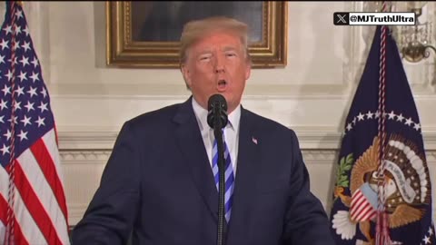 President Trump, 2018: Withdraws from the Iran Nuclear Deal established under Obama