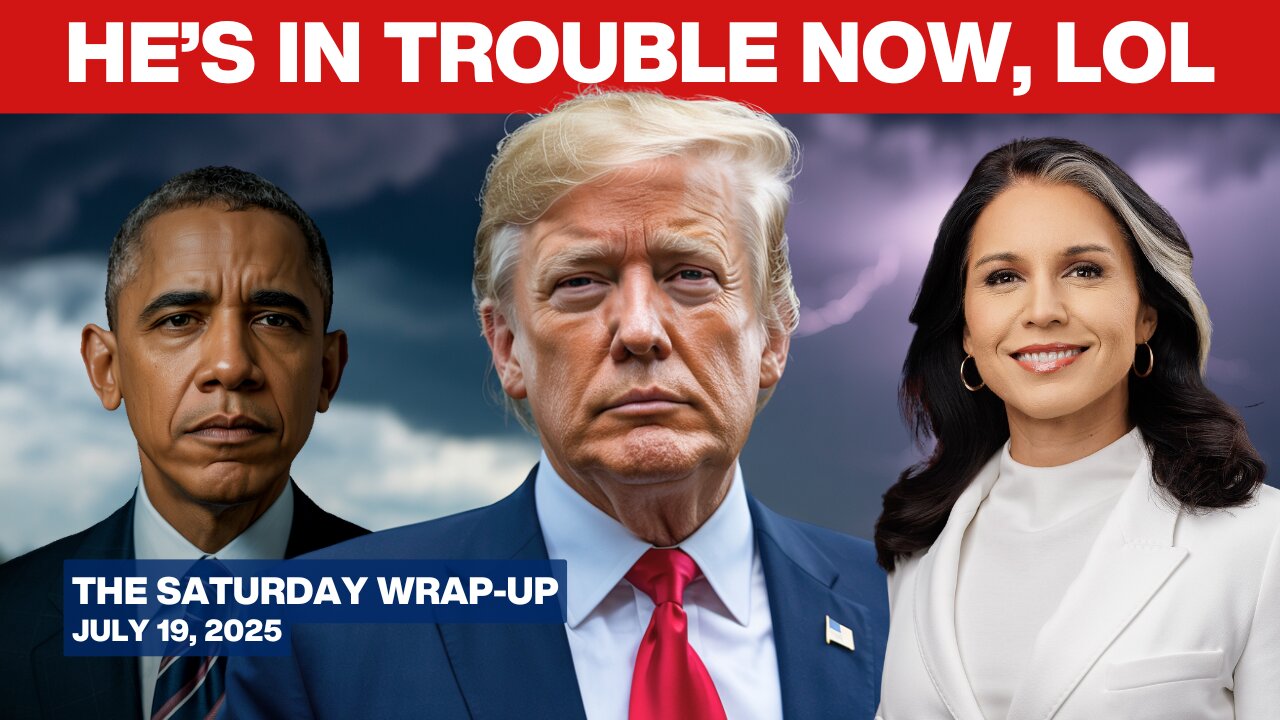 OBAMA CAUGHT RED-HANDED: Tulsi Gabbard's Declassified Docs BLOW OPEN Russiagate Conspiracy