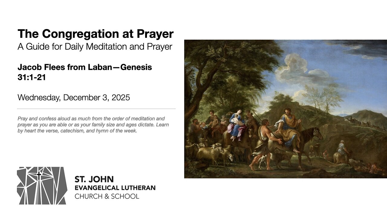 Jacob Flees from Laban—Genesis 31:1-21