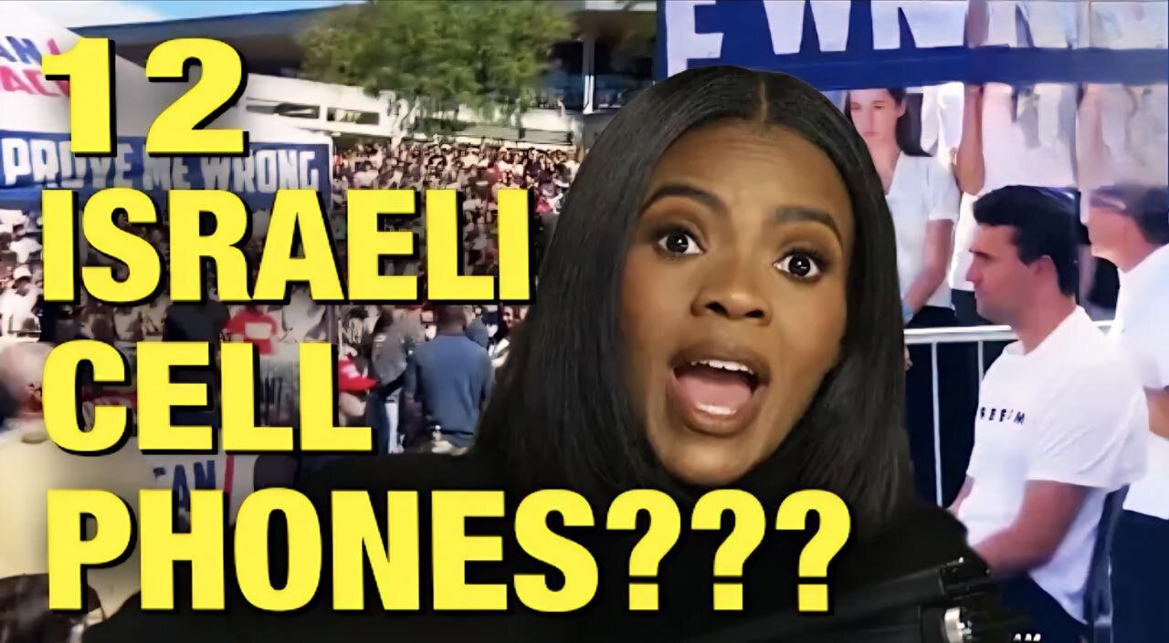 Candace Discovers The Kirk Assassination Scene Was CRAWLING With Israelis!