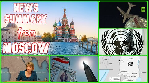 Massive Ukr Strike on Moscow. NATO Ready for War with Russia - London. Iran to go Nuclear. UN..