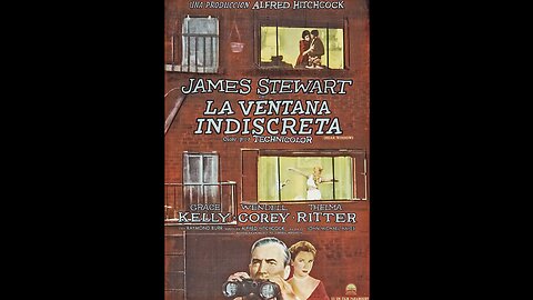 La ventana indiscreta 1954 HD 1080 Español Completa James Stewart, Grace Kelly