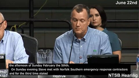 E Palestine Derailment Feb 2023 - The Overheating Single Tanker LIE VC Breach During Derailment LIE!